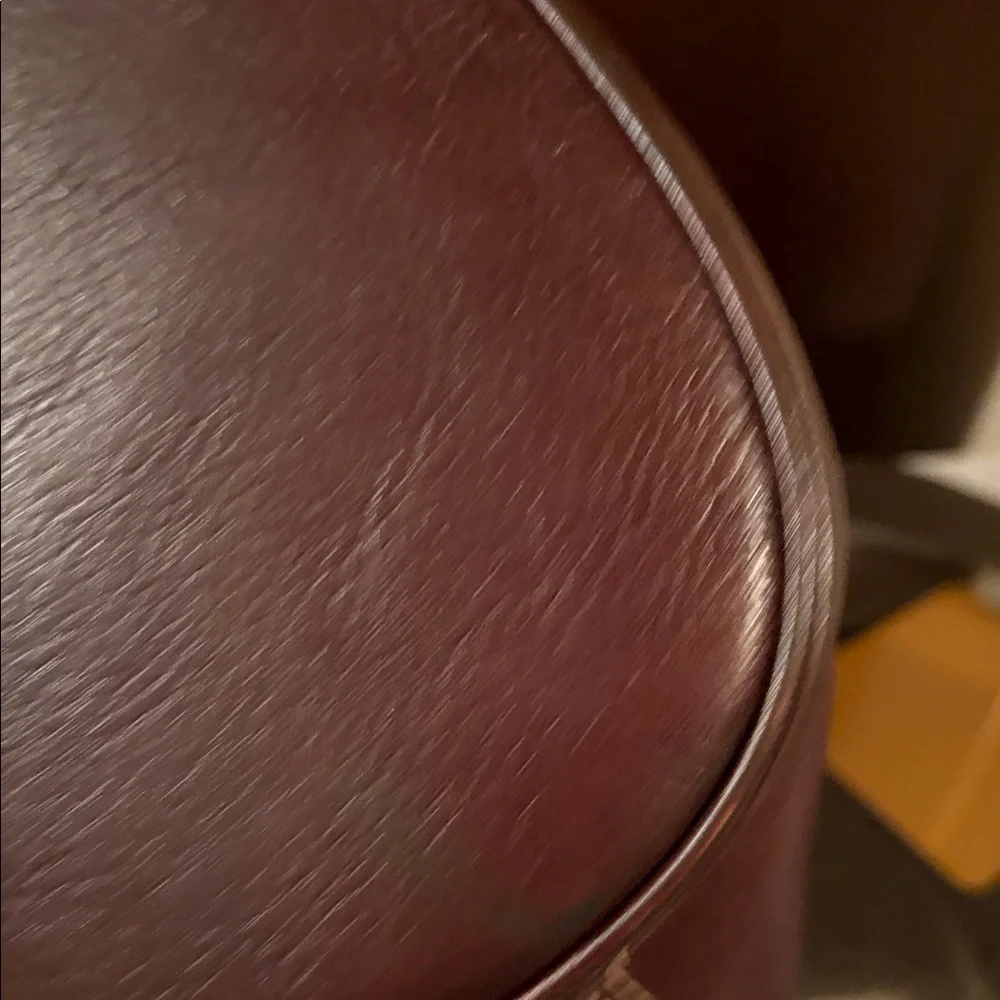 Michael Kors Deep Dark Chocolate Tote with Beige Straps
